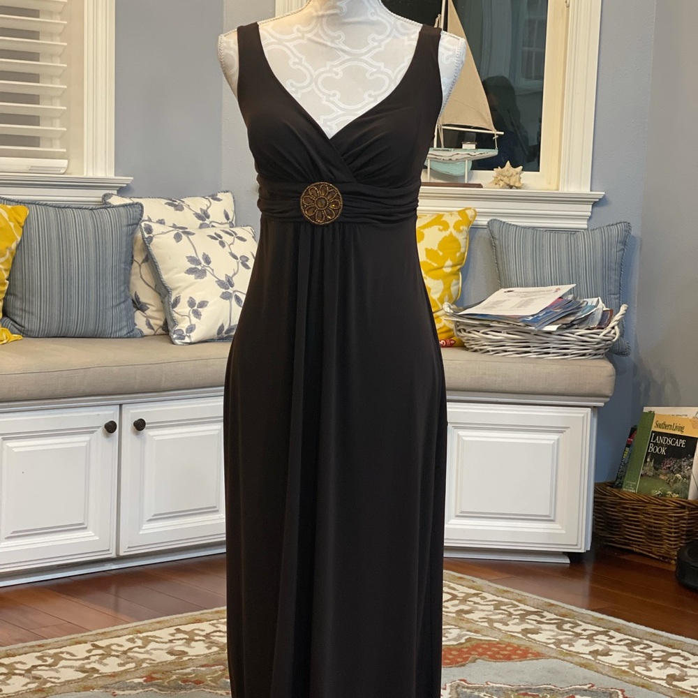 Long Maxi brown dress